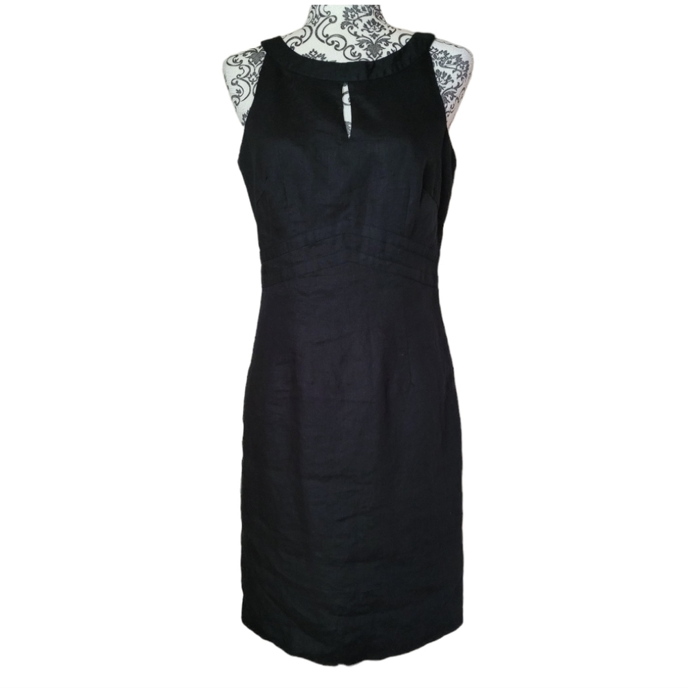 Edward sleeveless linen dress size 6